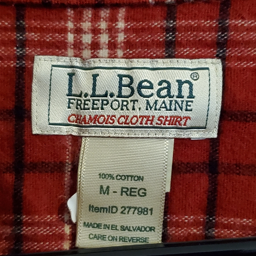 L.L Bean Flannel Button-Up